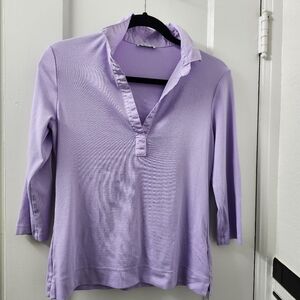 Rosso35 Lavender Top